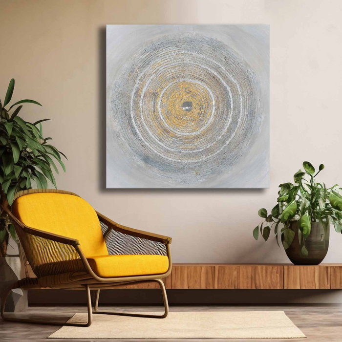 Wallity Cuadro Decorativo sobre Lienzo Multicolor 69 x 69 cm
